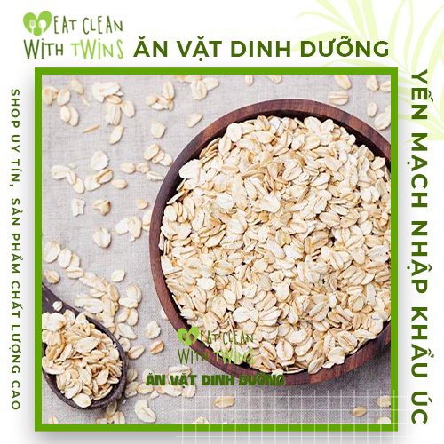 YẾN MẠCH OAT (ÚC) ❤️FREE SHIP❤️ YẾN MẠCH ORGANIC CAO CẤP - THỰC PHẨM GIẢM CÂN, ĂN KIÊNG DINH DƯỠNG 500G