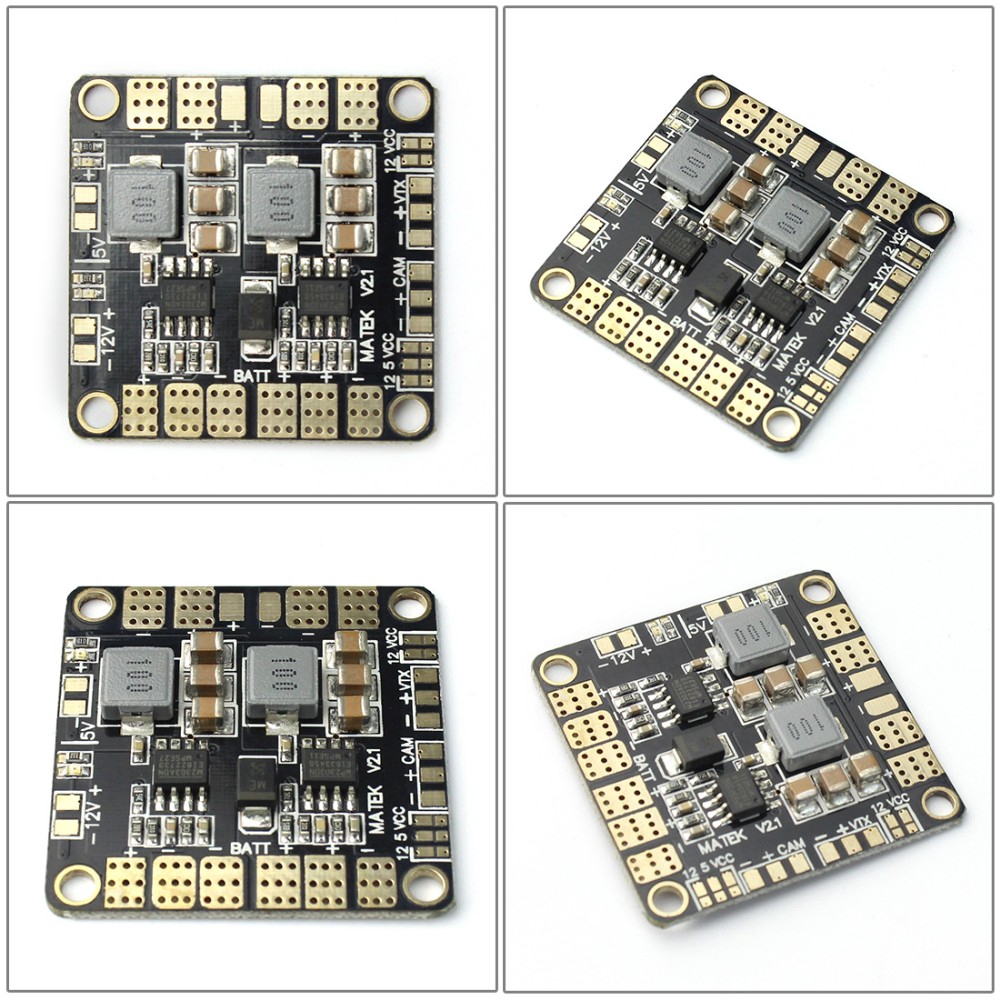 Bảng phân phối nguồn Hub PDB BEC 5V & 12V dành cho FPV QAV250 ZMR250