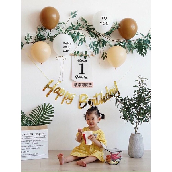 Set bóng sinh nhật Hàn Quốc giá rẻ
