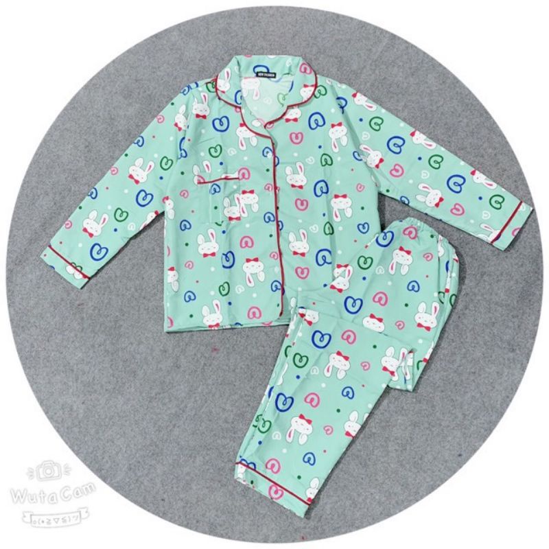 Bộ Pijama Tay Dài Quần Dài Hàng Chất Lượng Cao