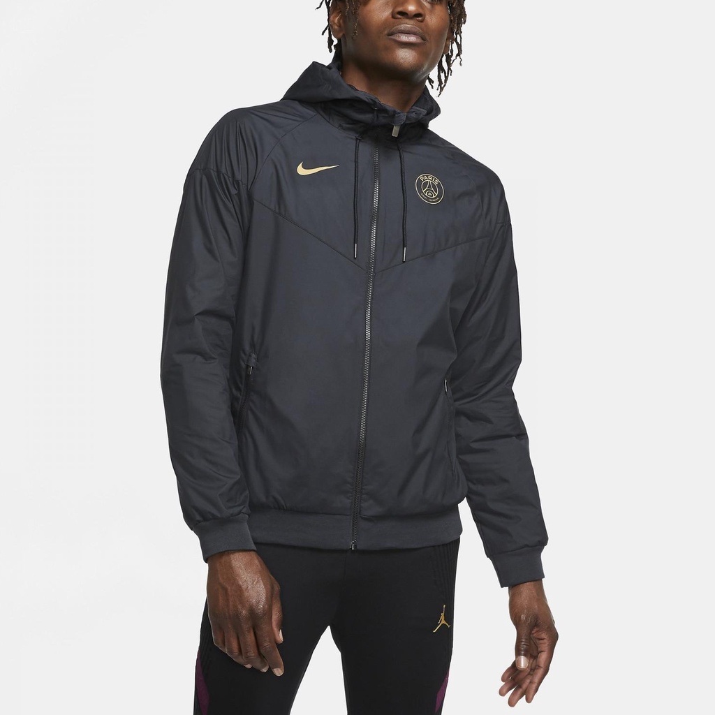 [HÀNG_CHÍNH_HÃNG] ÁO KHOÁC NIKE NSW WINDRUNNER PSG - BLACK