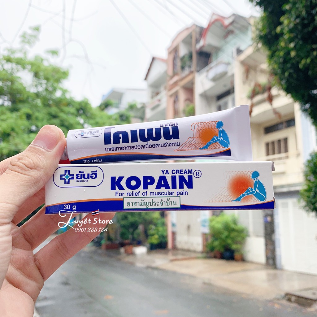 Gel xoa bóp đau nhức xương khớp Thái Lan 30gr - Ya Cream Kopain