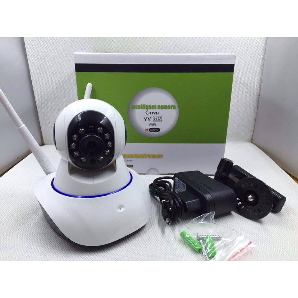 Camera 3 râu IP wifi ONVIF độ phân giải HD có chức năng IR-cut và WPS xịn xò