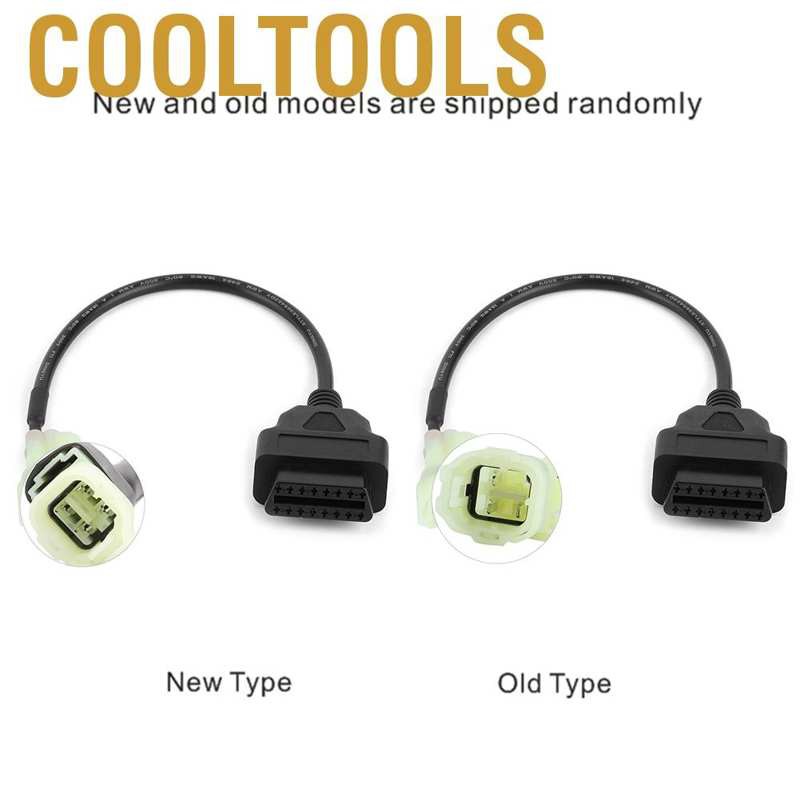 Dây Cáp Chuyển Đổi Coolools Obd2 Sang 4 Pin Dành Cho Xe Mô Tô Honda