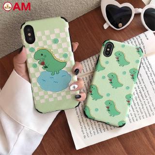 Shell Phone Dinosaurs X/XS XR XS MAX Cartoon TPU 7/8 Plus For iPhone 6G/6S Case Silk Embossed 