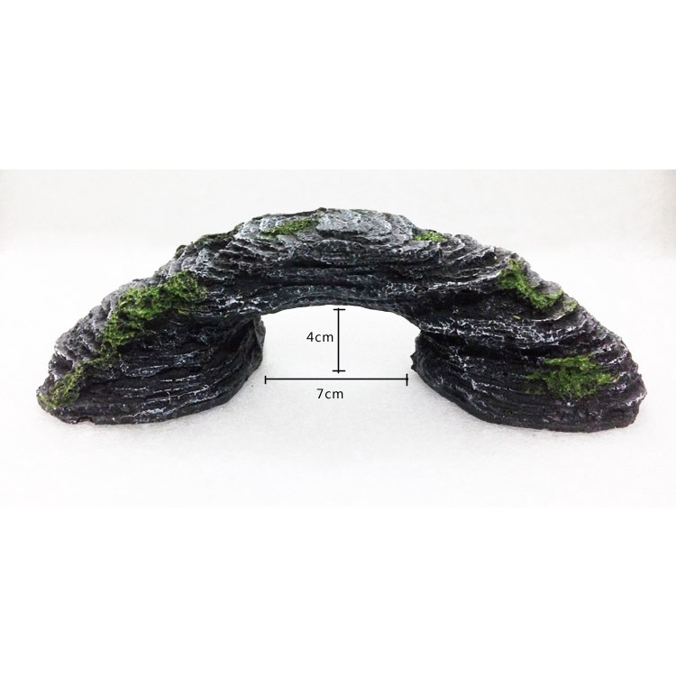 Cây Cầu Khô Bằng Nhựa Resin Trang Trí Bể Nuôi Rùa