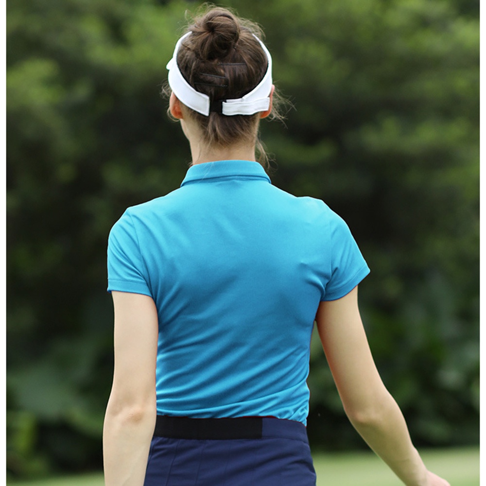 Áo Thun Chơi Golf Tay Ngắn Dáng Ôm Nhanh Khô Thoáng Khí Thời Trang Mùa Hè Cho Nữ YF442