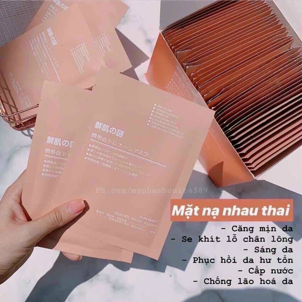 MẶT NẠ TẾ BÀO GỐC NHAU THAI NHẬT BẢN HÀNG TIẾNG ANH