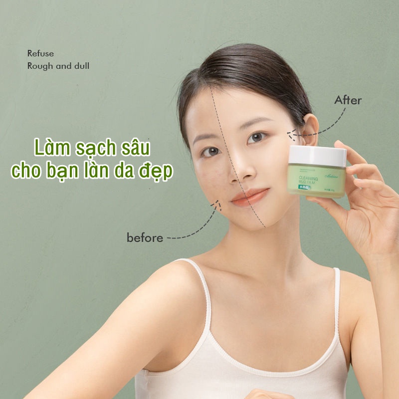 Mặt Nạ Bùn Salicylic acid 100g Loại Bỏ Mụn Đầu Đen Và Làm Sạch Sâu Lỗ Chân Lông