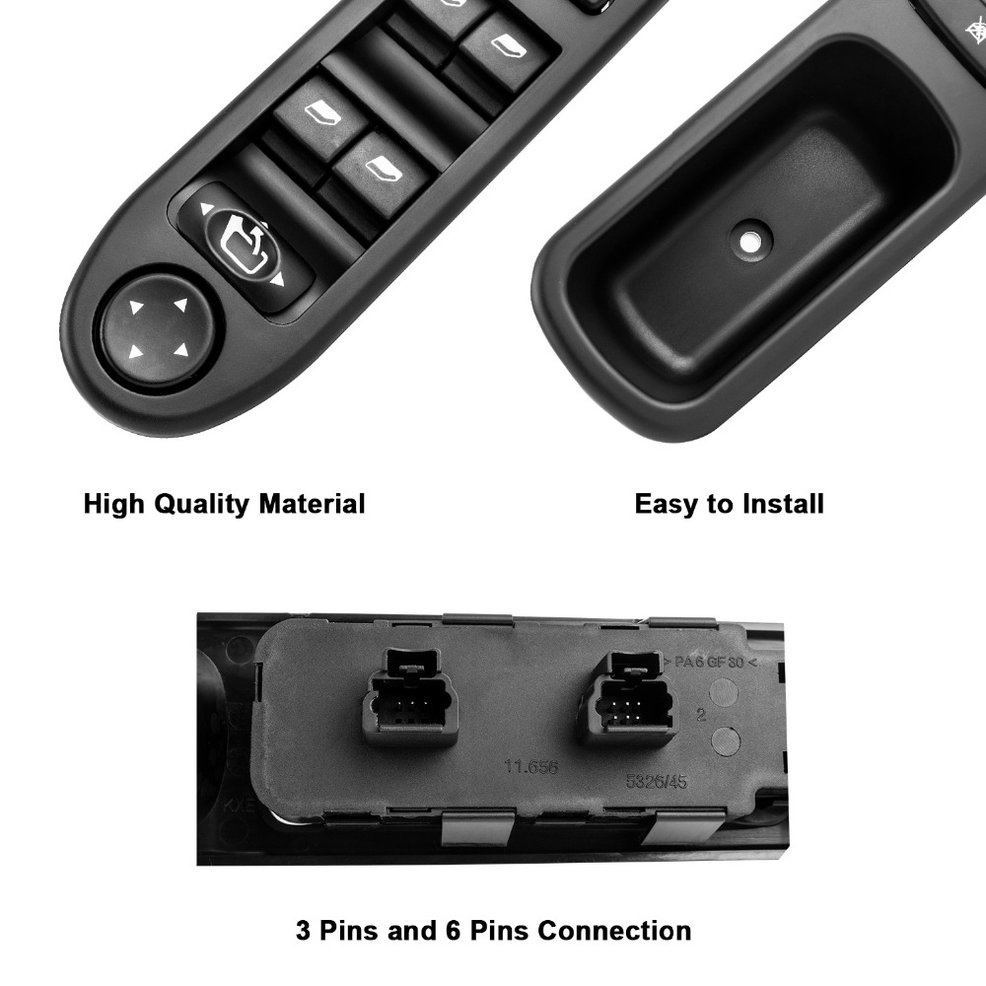 Công Tắc Điều Khiển Cửa Sổ Xe Hơi 6554.kt