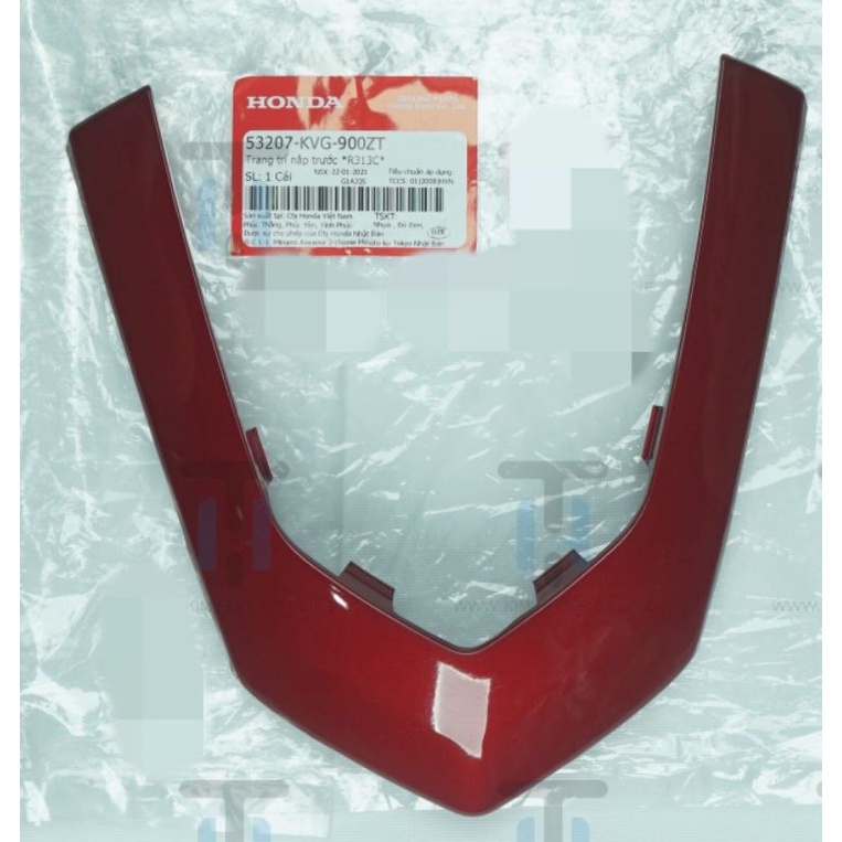 Chữ U viền ốp đầu trước bàn thờ AB Air blade 110 2007 2008 2009 2010