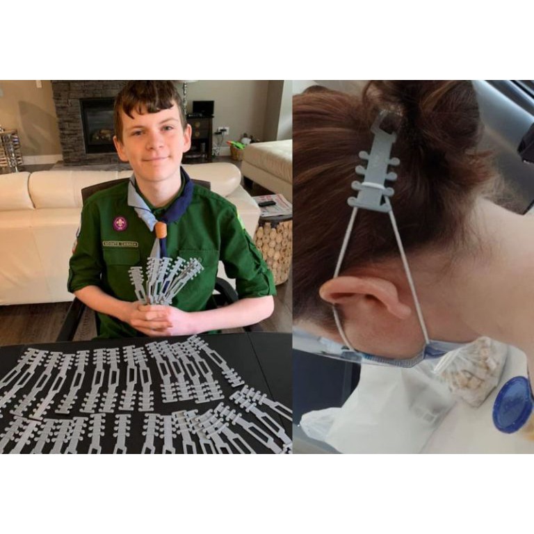 2 Quai đeo khẩu trang chống đau tai dành cho gia đình