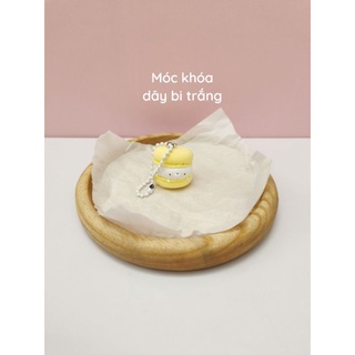 Charm đất sét siêu nhẹ bánh macaron