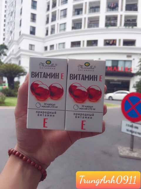 Vitamin e đỏ mẫu mới Nga- làm đẹp da, tốt cho mắt