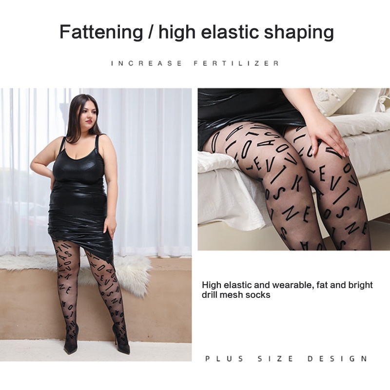 Quần Tất Đen In Chữ Xixi Thời Trang Cho Nữ