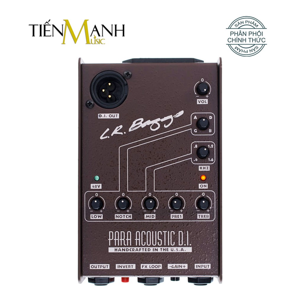 Para Acoustic DI L.R. Baggs Guitar Thiết bị tạo hiệu ứng âm thanh LR Bagg Preamp - Chính Hãng