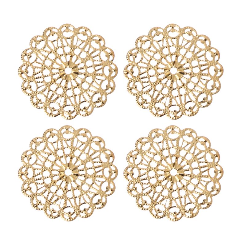 Khuôn làm trang sức bằng đồng mỏng hình lá và rồng DIY