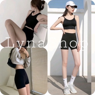 Quần Legging Đùi Dáng Thể Thao 🦋 Quần Short Nữ Body Dáng Ngắn 🦋
