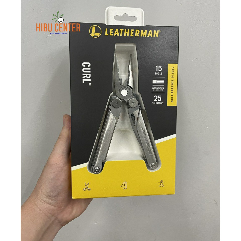 Kềm đa năng LEATHERMAN CURL - 15 Chức năng - Hàng chính hãng - HIBUCENTER