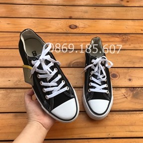 Giày Thể Thao CV Đen Trắng Cổ Thấp | BigBuy360 - bigbuy360.vn