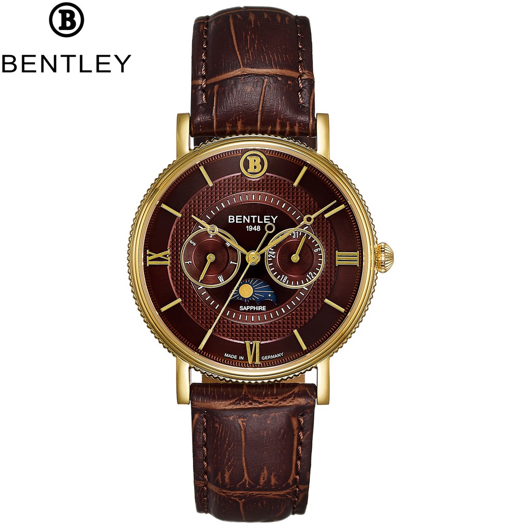 Đồng hồ nam dây da Bentley BL1865 BL1865-30 BL1865-30MKDD