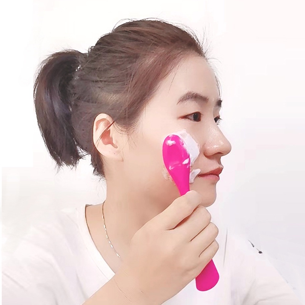 Cọ Silicone Hai Đầu Dùng Để Bôi Mặt Nạ Tiện Lợi