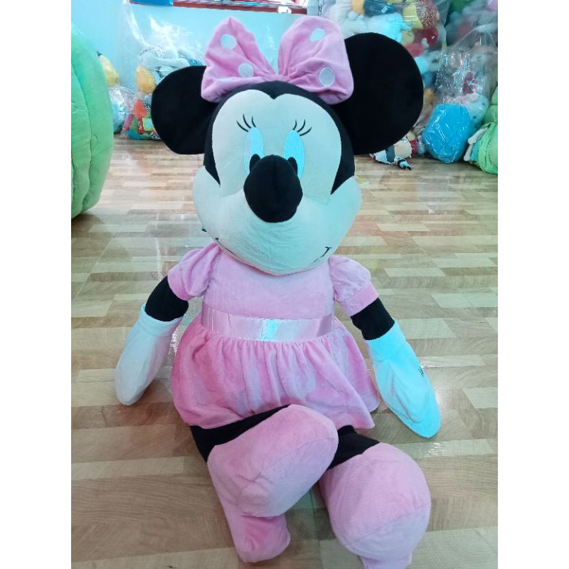 Gấu bông mickeyy hồng 1m