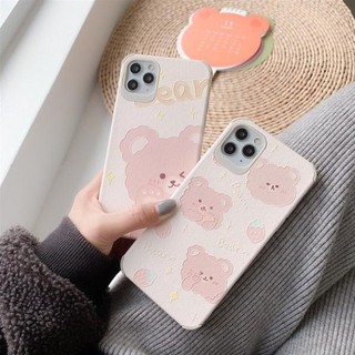 Ốp iPhone gấu hồng chống va đập lưng nổi iPhone 7 8 7 Plus 8 Plus X Xs Xr XsMax iPhone 11 11 Pro 11 Promax Cú Mèo Case