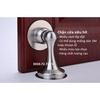 Giá sỉ tốt-combo 2 bộ Chặn cửa chống va đập, chặn cửa siêu hít, hít cửa - chuyên cho cửa nặng, to, giữ chắc