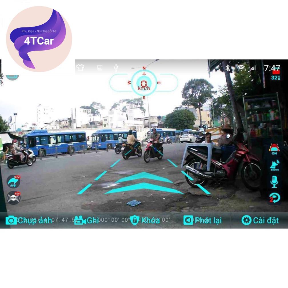 Camera hành trình cho màn hình Android (Hỗ trợ xem trên điện thoại) - chính hãng anytek X28