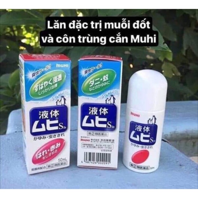 Lăn muỗi muhi cho bé