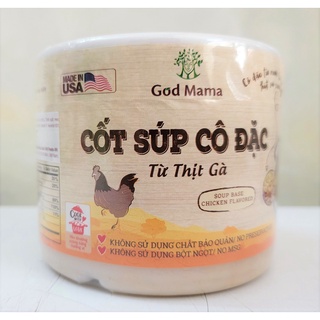 CỐT SÚP CÔ ĐẶC TỪ THỊT GÀ [USA] GOD MAMA Soup base Chicken Flavored