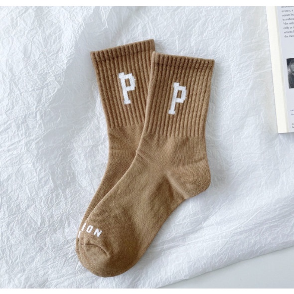 Vớ Tất Chữ P cổ cao đủ màu phong cách thể thao, trẻ trung và năng động.