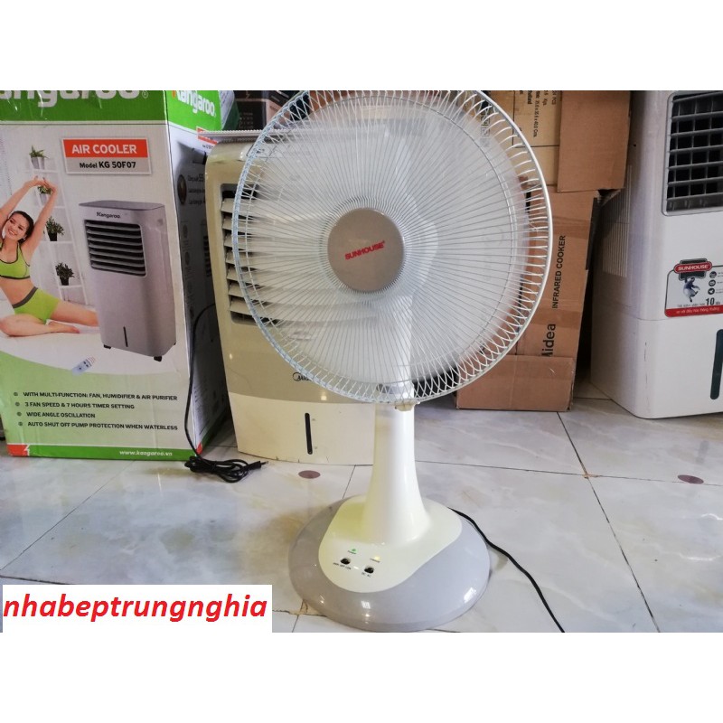 Quạt tích điện SUNHOUSE SH762 - Hàng Chính Hãng