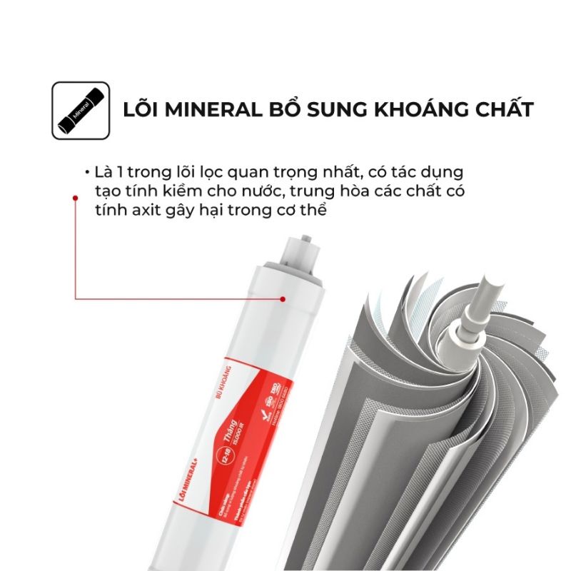 Máy Lọc Nước Nóng Lạnh 10 Lõi Sunhouse SHR-76210CK, Bình Lọc Nước R.O Nóng Lạnh 10 lõi Sunhouse SHR-76210CK