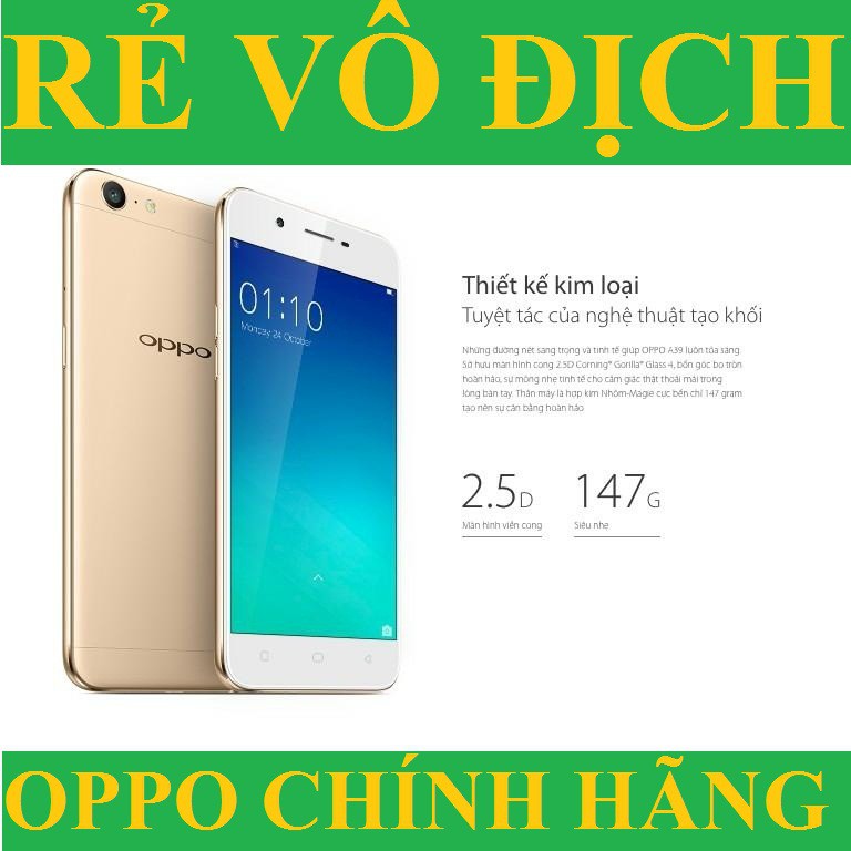 [Mã ELMS5 giảm 7% đơn 300K] điện thoại Oppo F1s 2sim ram 4G Bộ nhớ 32G mới zin Chính hãng - Camera siêu nét | BigBuy360 - bigbuy360.vn