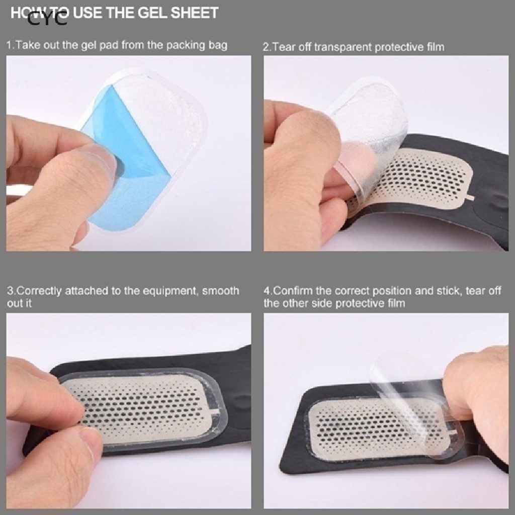 Miếng đệm gel thay thế dành cho máy luyện tập cơ EMS ABS đeo eo CYC