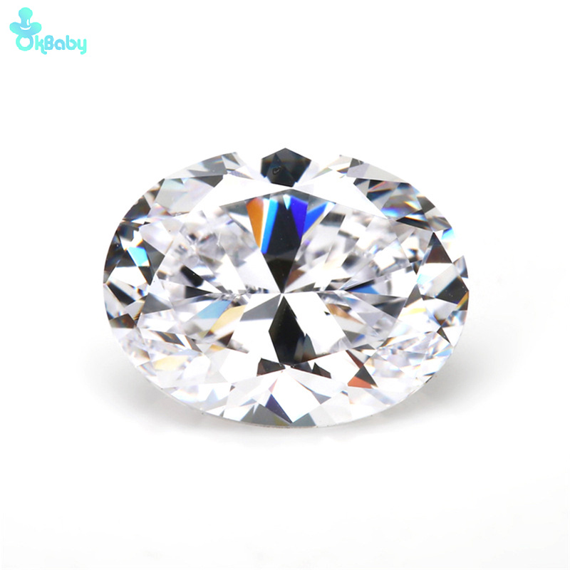 Phụ Kiện Đá Zircon 2x3mm-9x11mm Tự Làm Trang Sức