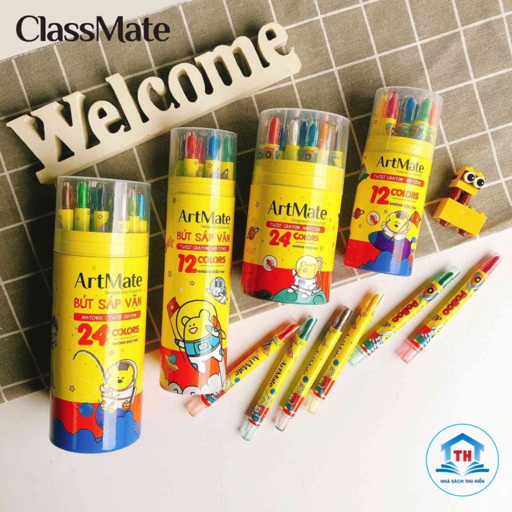 Bút sáp vặn ArtMate AM-TC401/403