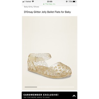 (Auth) Dép nhựa thơm Old Navy (rọ)