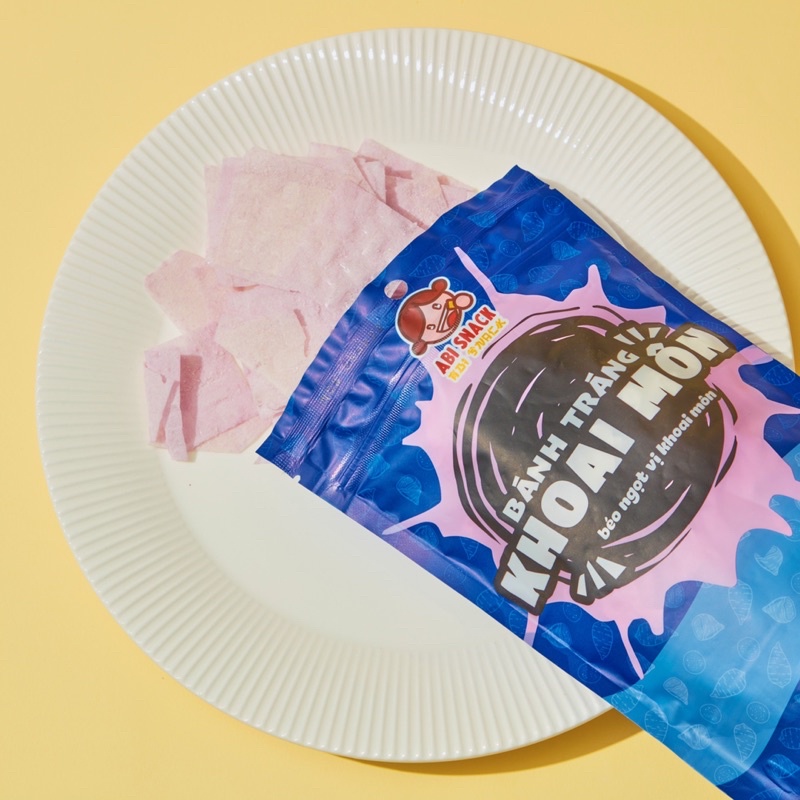 BÁNH TRÁNG VỊ KHOAI MÔN ABI SNACK