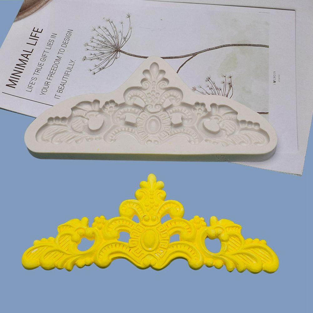 Khuôn Làm Bánh Chống Dính Hình Vương Miện Phong Cách Baroque