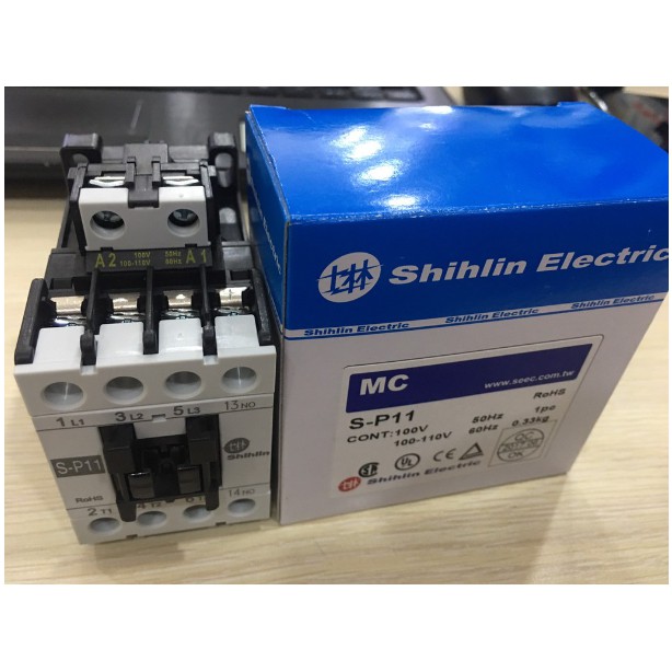 Khởi động từ (Contactor) 12A (1A), 220V Shihlin S-P11