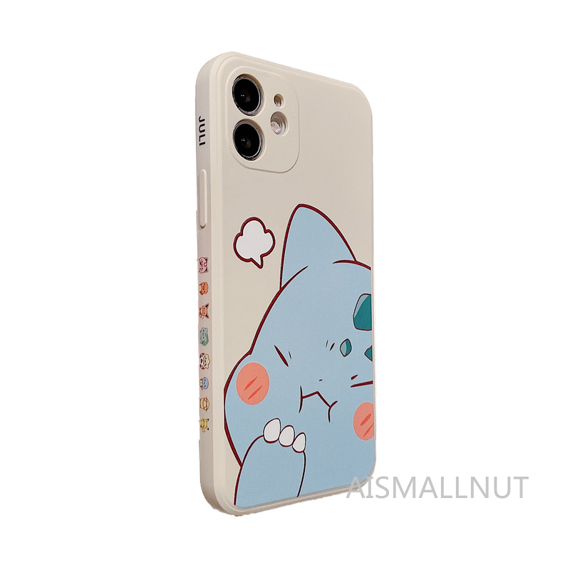 Ốp lưng silica hình Pikachu cho iPhone6 6s 7 8 Plus X XS XR XSMAX 11 12