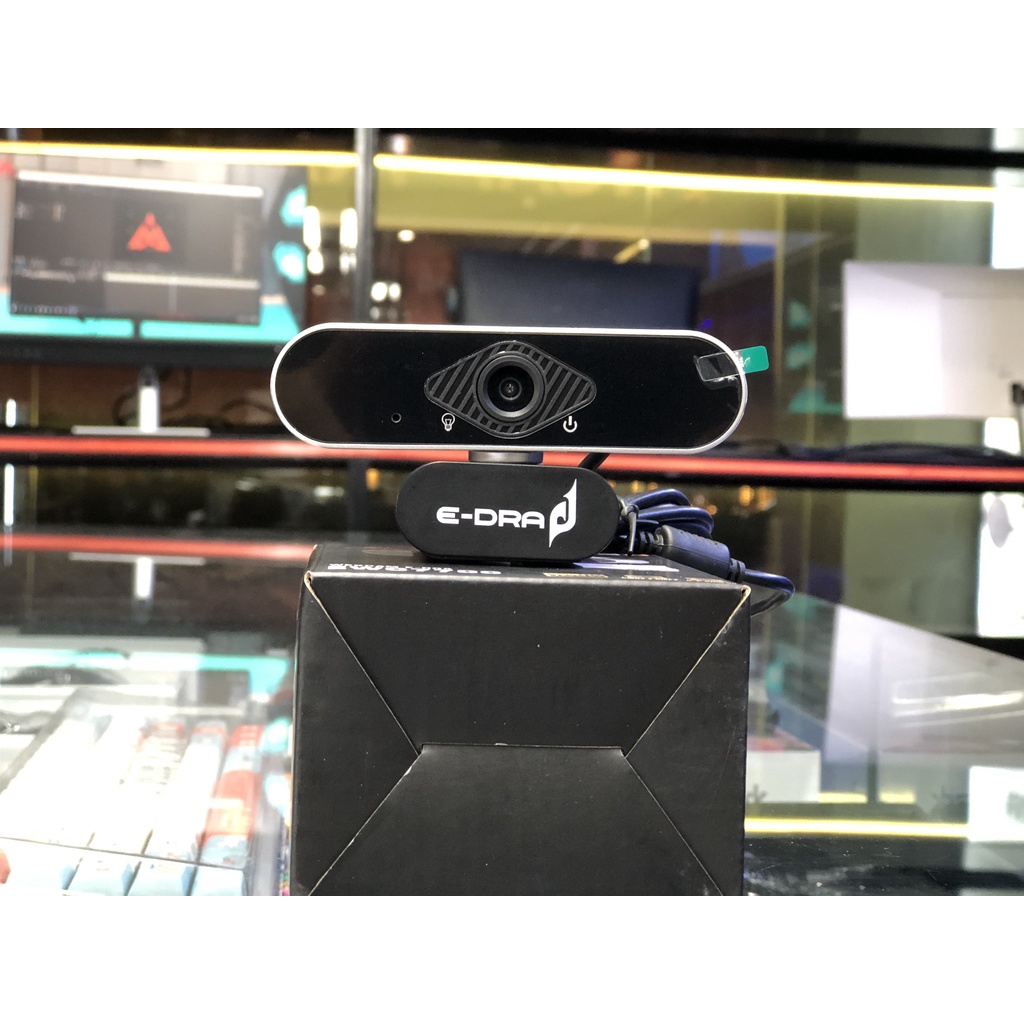 Webcam EDra EWC7700 (Black) Hàng chính hãng