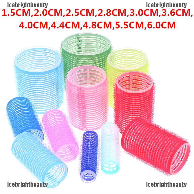 [Hàng mới về] Set 6 ống lô uốn tóc làm phồng chân tóc tự dính