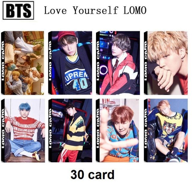 Lomo card BTS - WANNA ONE - BLACK PINK