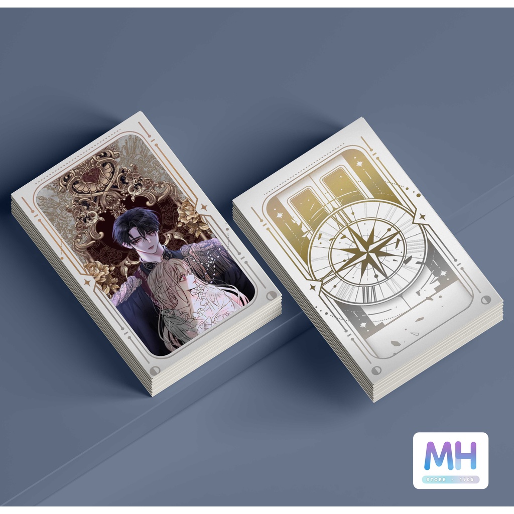 Post card thiết kế in hình nhân vật truyện tranh The Siren M2