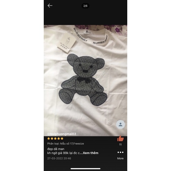 Áo phông siêu xinh in hồng baby