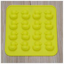 Khuôn Silicon làm rau câu, socola 16 Vịt Con Nhỏ